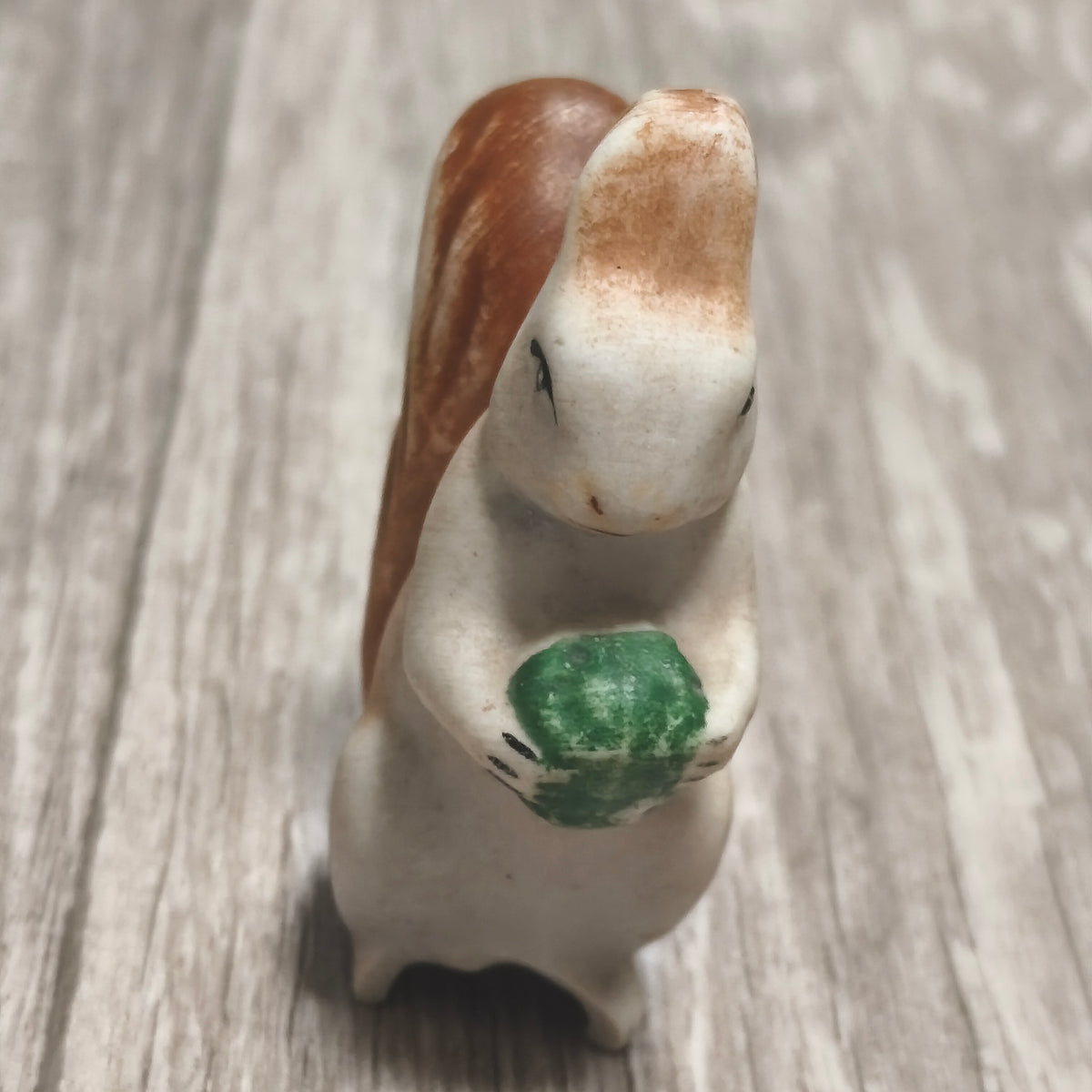 Vintage Polonne ZHK Soviet Porcelain Squirrel Family Figurines Set of 4 USSR