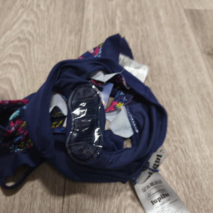 Lupilu Girls Navy Floral 2 Piece Swimsuit Bikini Swimwear NWT 12-24 Months 86/92