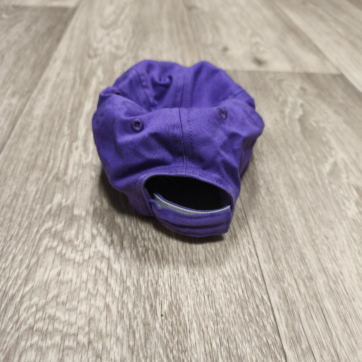 M&S Kids Purple Baseball Cap Hat Toddler 18-36 Months Adjustable Plain Sun Hat