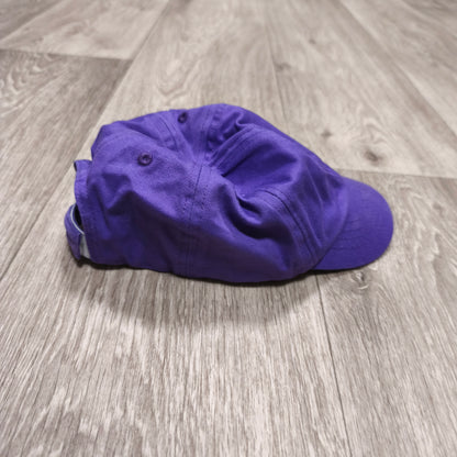 M&S Kids Purple Baseball Cap Hat Toddler 18-36 Months Adjustable Plain Sun Hat