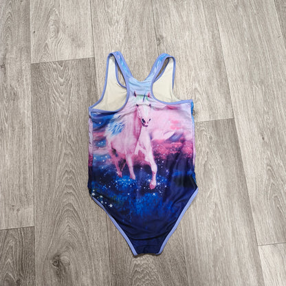 Next Girls Unicorn Galaxy Swimsuit One Piece Swimming Costume Age 10 Yrs 140cm