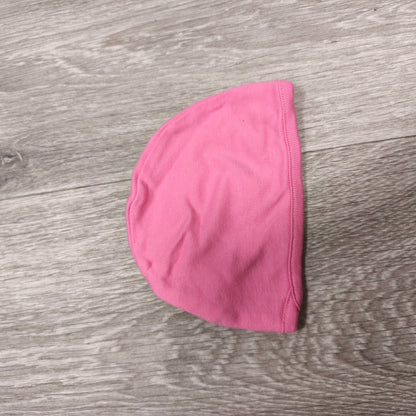 George Pink Baby Beanie Hat Skull Graphic 0-3 Months Infant Knit Cap