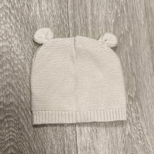 Koala Baby Infant Knit Beanie Hat Bear Ears Beige Cream Tan 0-6 Months