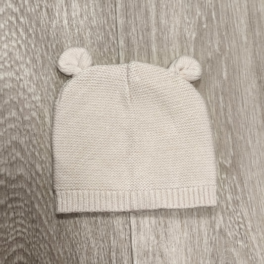 Koala Baby Infant Knit Beanie Hat Bear Ears Beige Cream Tan 0-6 Months