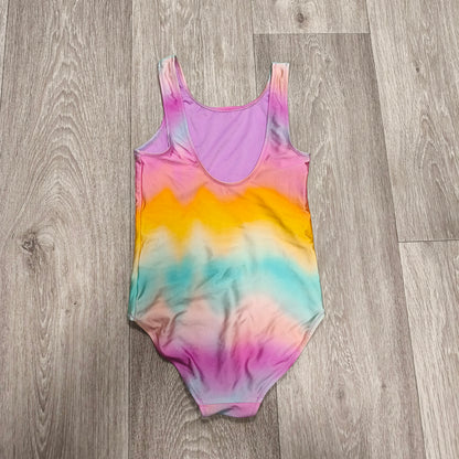 NEXT Girls Rainbow Ombre One Piece Swimsuit Swimwear Age 8 Yrs 128cm