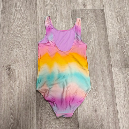 NEXT Girls Rainbow Ombre One Piece Swimsuit Swimwear Age 8 Yrs 128cm