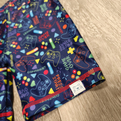 Harry Bear Boys Video Game Swim Jammers Swimming Trunks Shorts Size 8 UK 8-9 Yrs