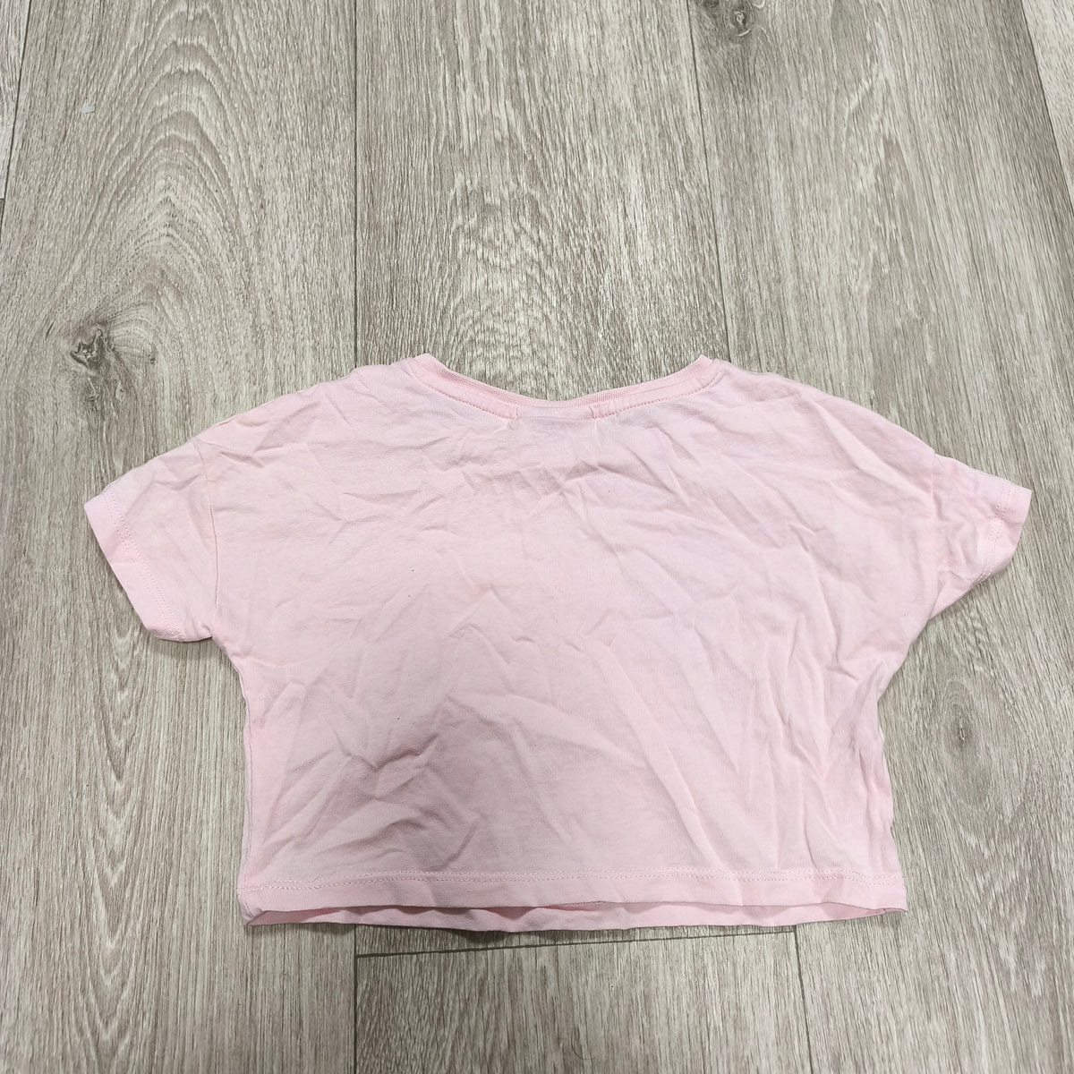 Matalan Girls Pink Island Vibes Graphic T-Shirt Short Sleeve Cotton Top Age 4