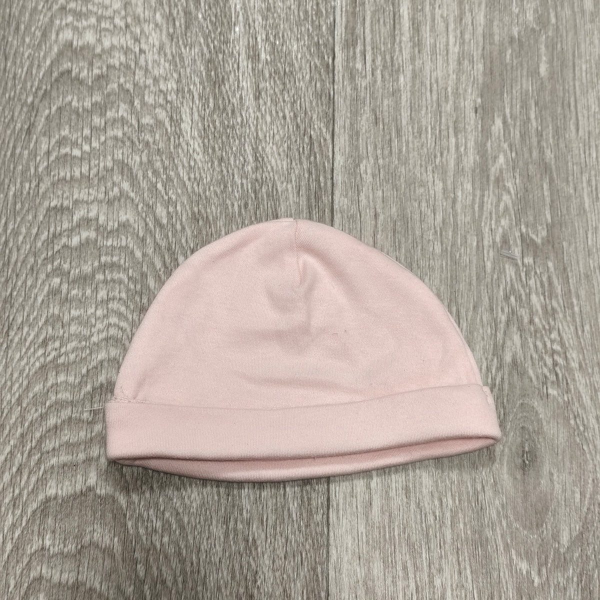 George Baby Pink Beanie Hat One Size Soft Turn Up Cuff Infant Cap