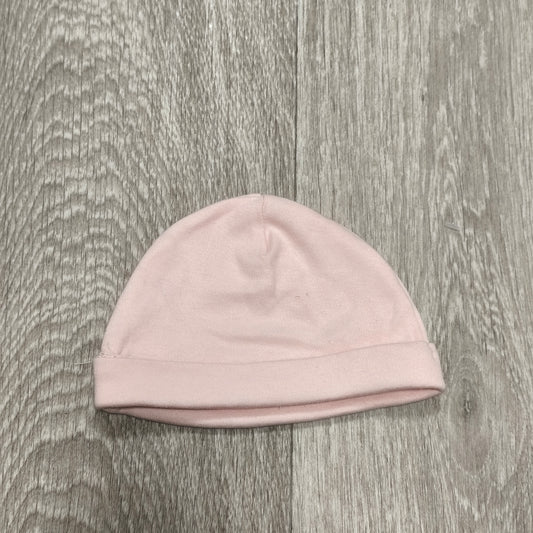 George Baby Pink Beanie Hat One Size Soft Turn Up Cuff Infant Cap