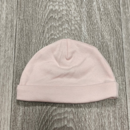 George Baby Pink Beanie Hat One Size Soft Turn Up Cuff Infant Cap