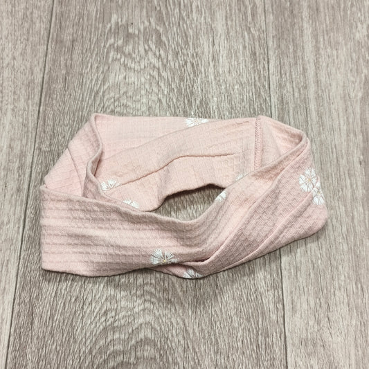 Pink Floral Daisy Stretch Headband Twist Hair Band Accessories