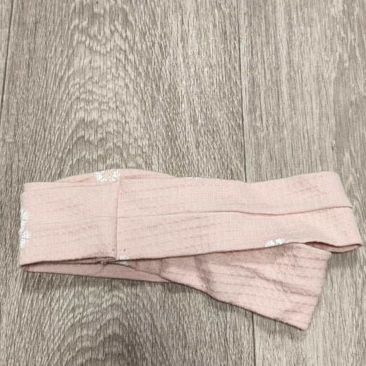 Pink Floral Daisy Stretch Headband Twist Hair Band Accessories