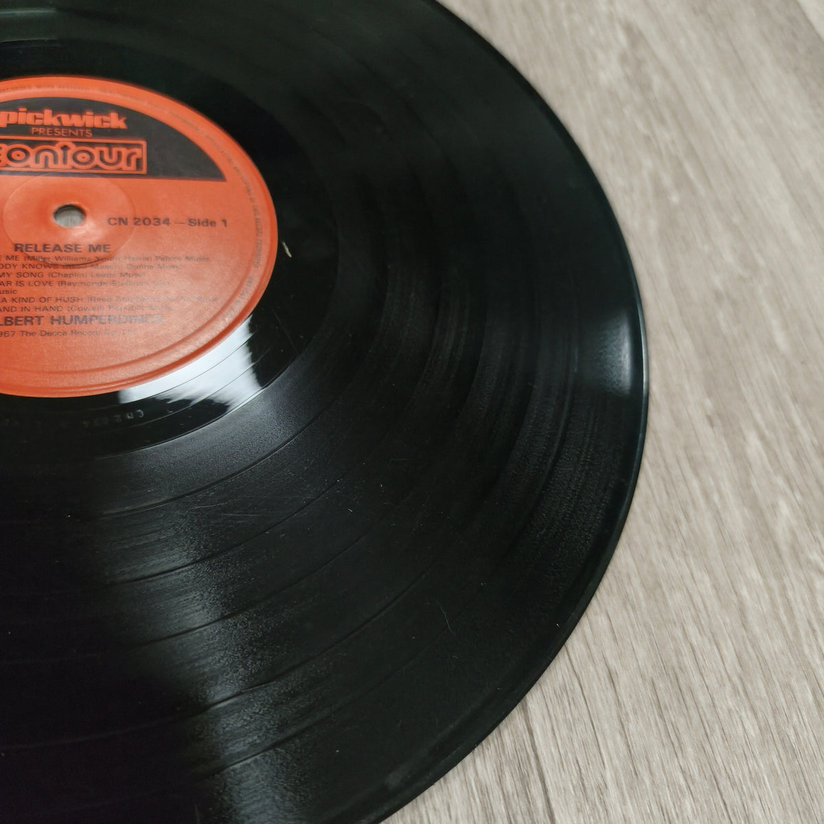 Engelbert Humperdinck Release Me Contour CN 2034 Vinyl LP Record 33 RPM