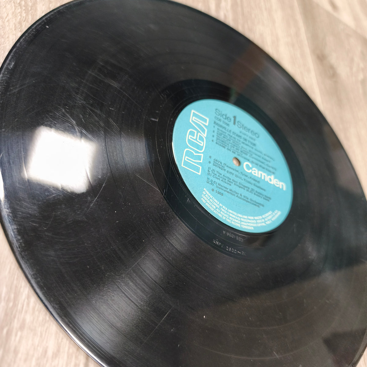 Nashville Stars On Tour Vinyl LP Album RCA Camden CDS 1056 1969 Stereo UK