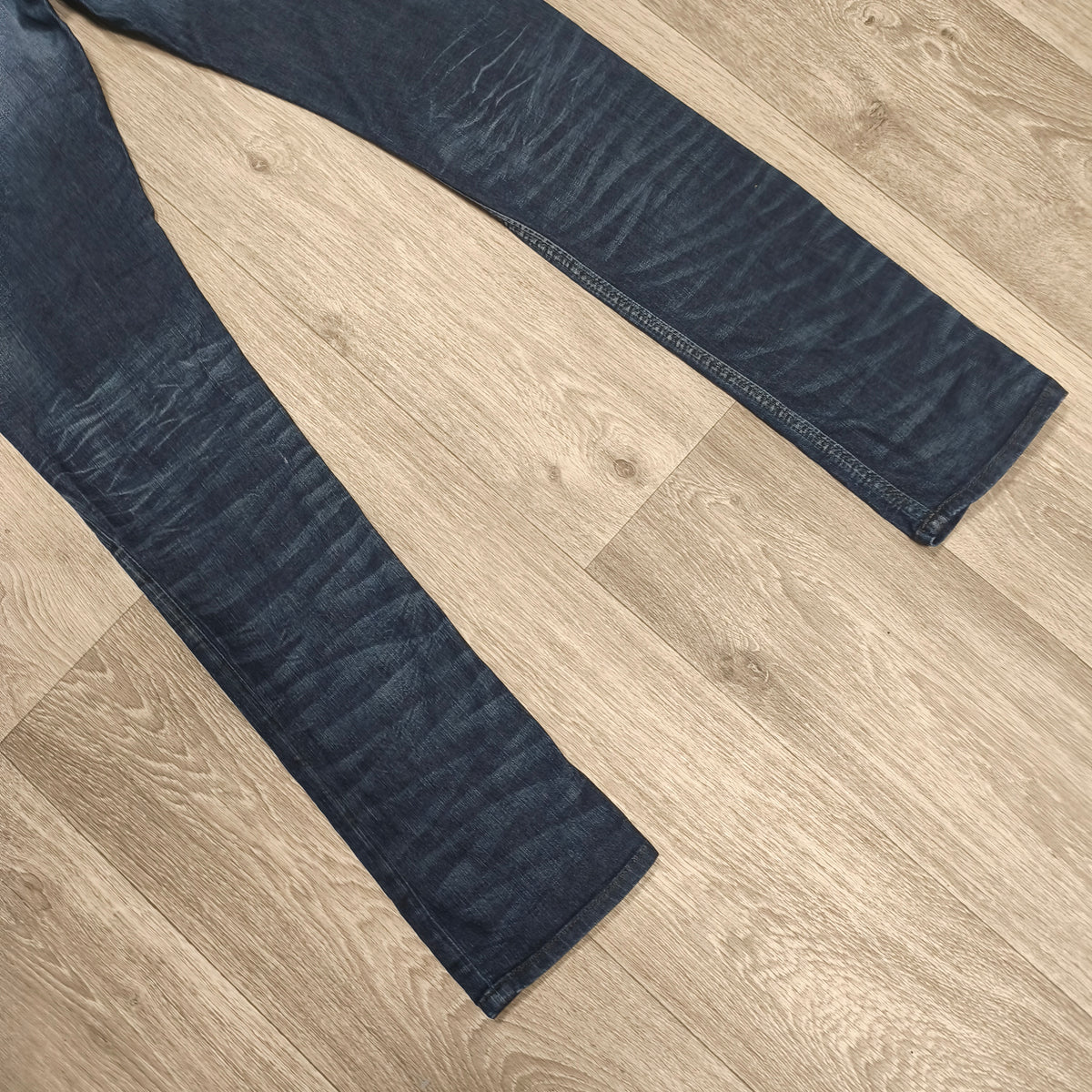Diesel Thavar Slim Skinny Jeans Mens W33 L34 Blue Denim Wash 0827K Stretch