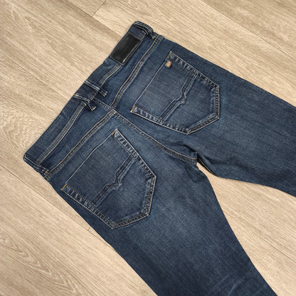 Diesel Tepphar Slim Carrot Jeans Men W30 L32 Blue Wash 0845B Stretch Denim