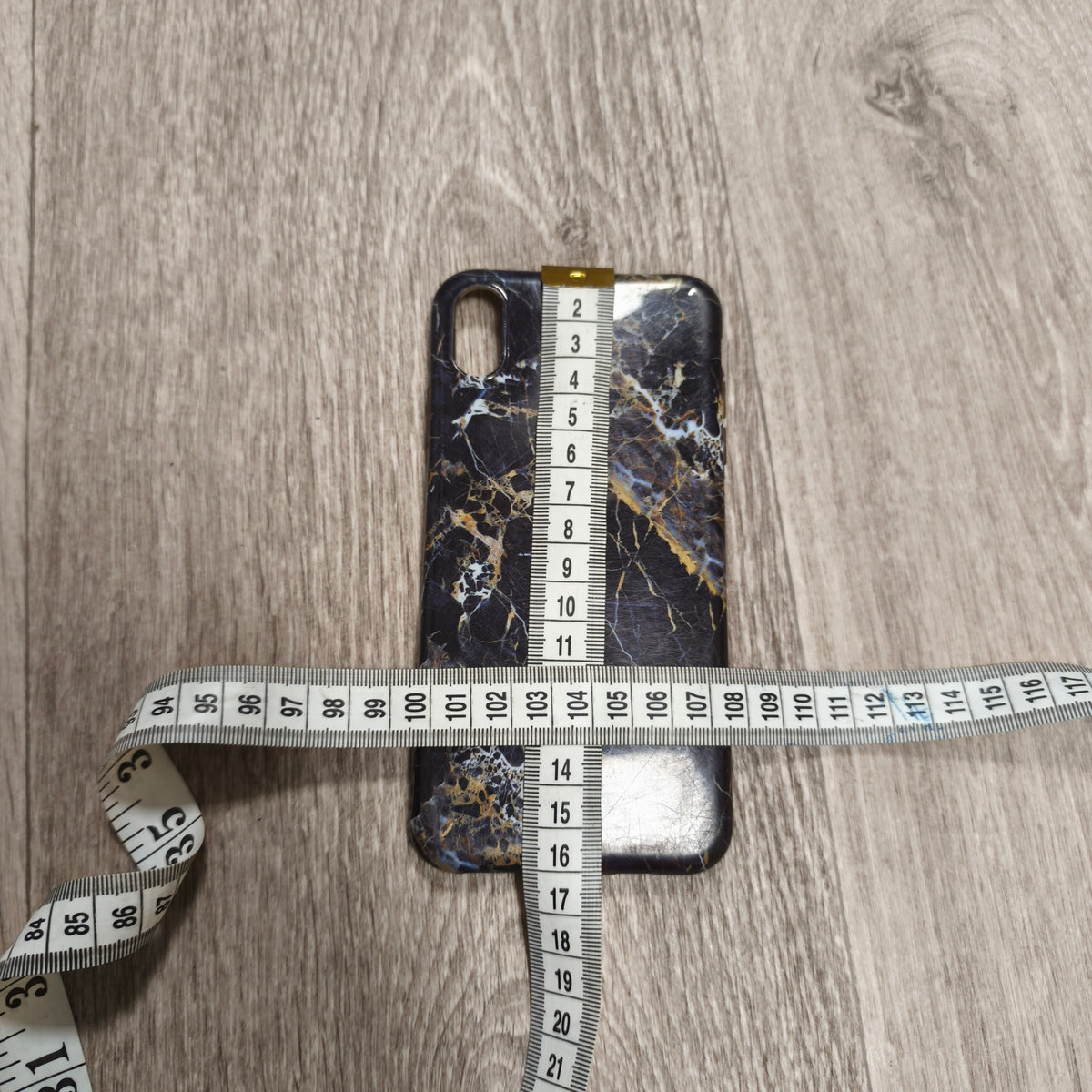 Black Gold Marble Phone Case Cover Slim Fits iPhone X XS Gold Vein Pattern