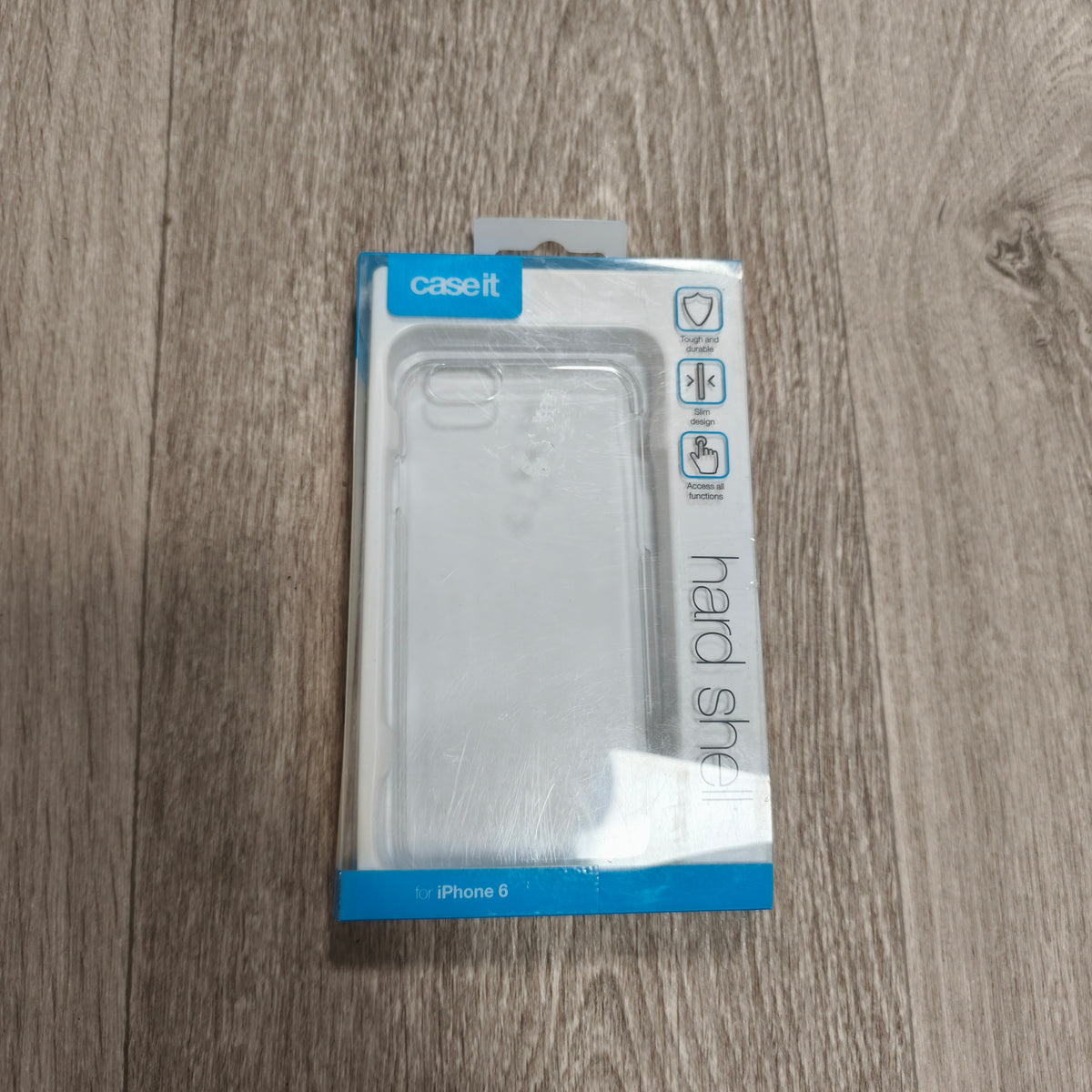 Case It Clear Hard Shell Case for Apple iPhone 6 4.7 Inch Polycarbonate Cover