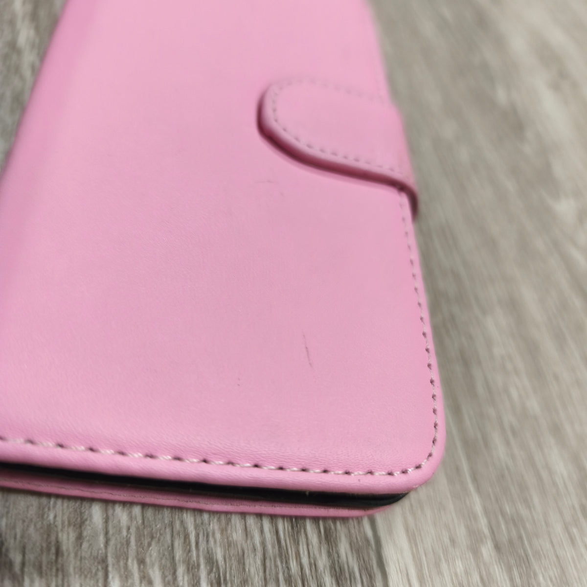 Pink Wallet Phone Case Flip Cover Magnetic Closure Card Holder Folio Case