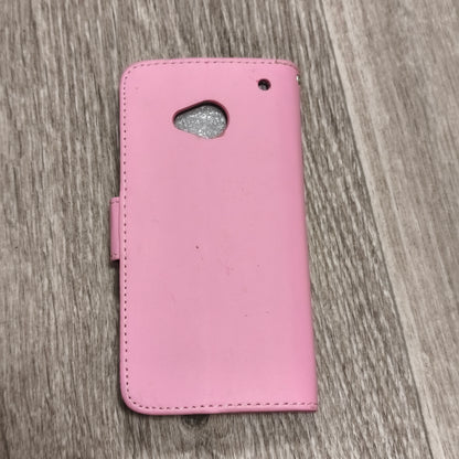 Pink Wallet Phone Case Flip Cover Magnetic Closure Card Holder Folio Case