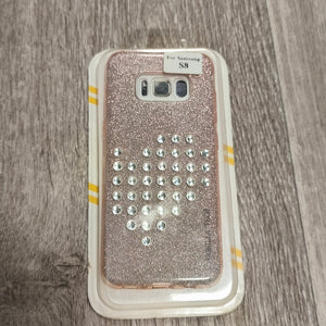 Gorilla Tech Samsung Galaxy S8 Case Rose Gold Bling Rhinestone Glitter Cover