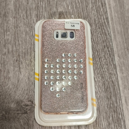 Gorilla Tech Samsung Galaxy S8 Case Rose Gold Bling Rhinestone Glitter Cover