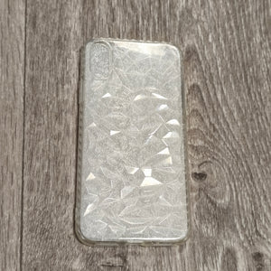 Clear Glitter Diamond Geometric 3D Phone Case Cover Protective Shell
