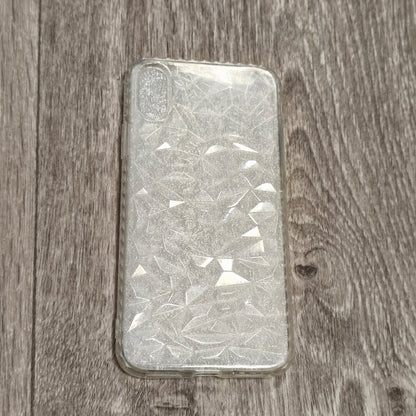 Clear Glitter Diamond Geometric 3D Phone Case Cover Protective Shell
