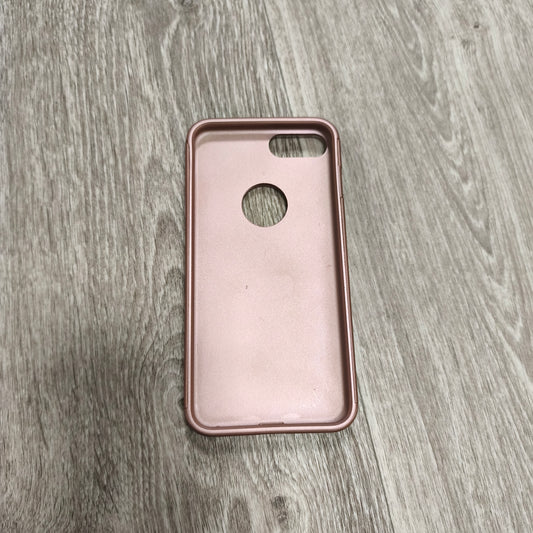 Rose Gold Phone Case Cover Protective Hard Shell Metallic Pink