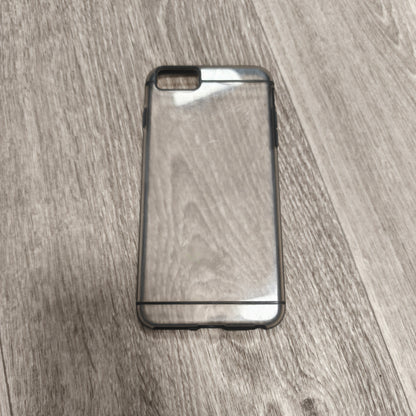 Clear Translucent Protective Phone Case Cover Black Bumper 14cm x 7cm