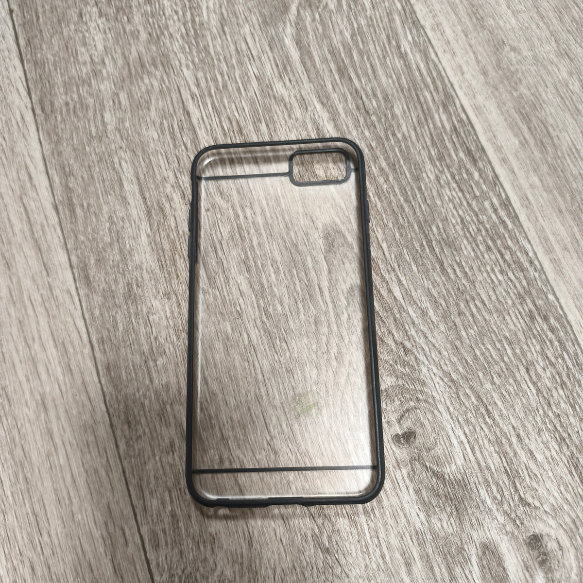 Clear Translucent Protective Phone Case Cover Black Bumper 14cm x 7cm