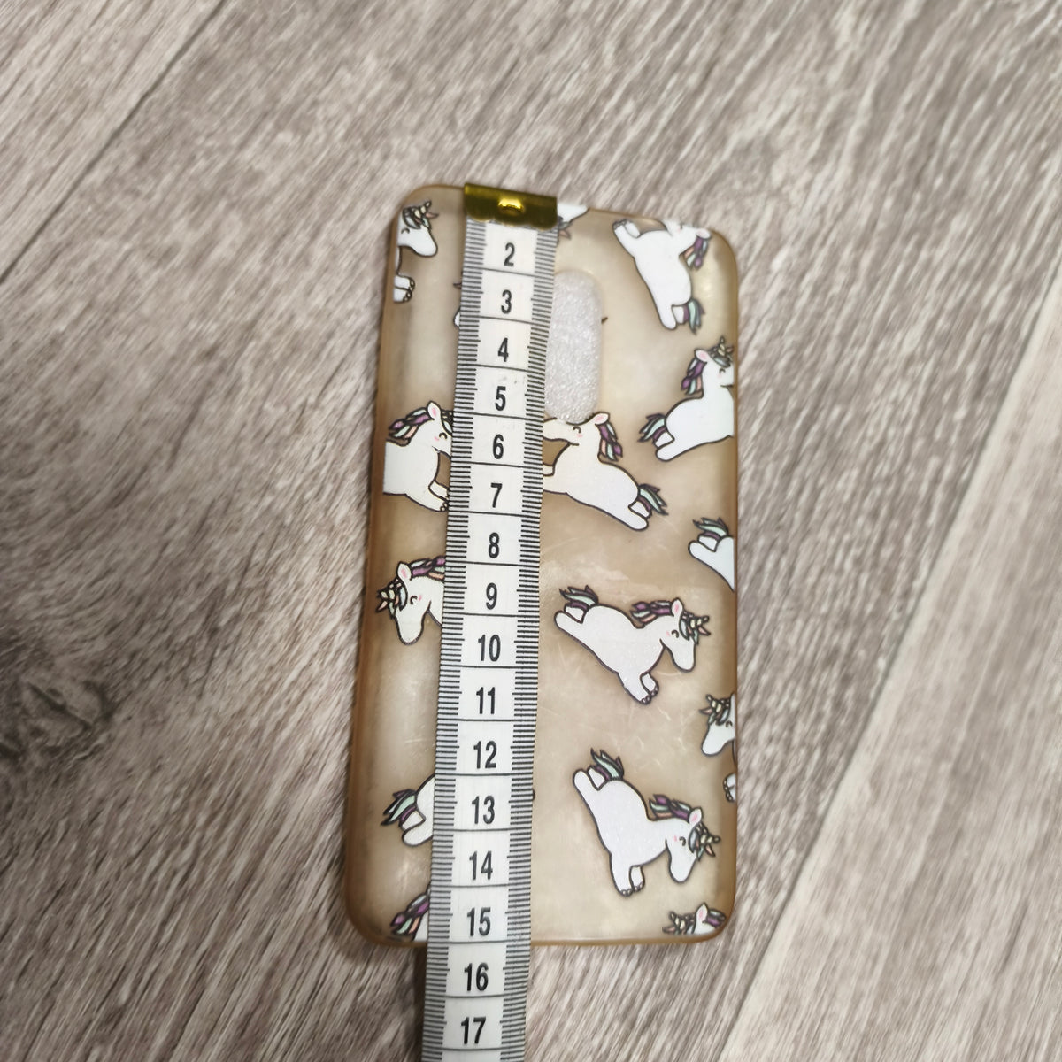 Unicorn Print Clear TPU Phone Case Cover Cute Pattern Protective Shell