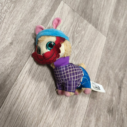 Who's Your Llama? Plush Jakks Pacific 2019 Plaid Shirt Jeans Beard Hat Toy
