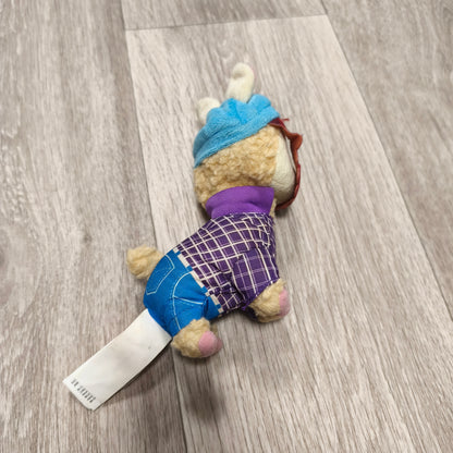 Who's Your Llama? Plush Jakks Pacific 2019 Plaid Shirt Jeans Beard Hat Toy