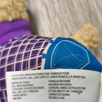 Who's Your Llama? Plush Jakks Pacific 2019 Plaid Shirt Jeans Beard Hat Toy