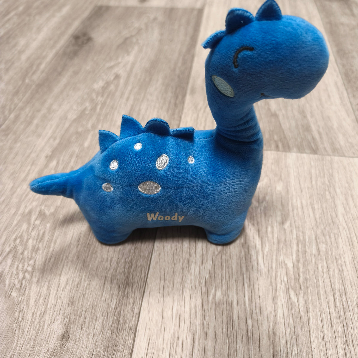 Studio Retail Blue Dinosaur Plush Baby Soft Toy Stuffed Animal Woody 0-18M