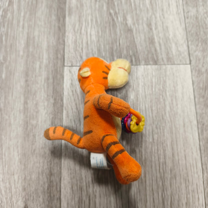 Disney Baby Tigger Plush Activity Ring Toy Winnie The Pooh Soft Rattle