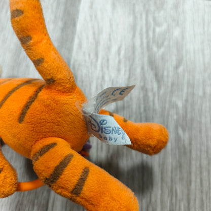 Disney Baby Tigger Plush Activity Ring Toy Winnie The Pooh Soft Rattle