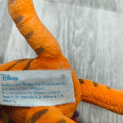 Disney Baby Tigger Plush Activity Ring Toy Winnie The Pooh Soft Rattle