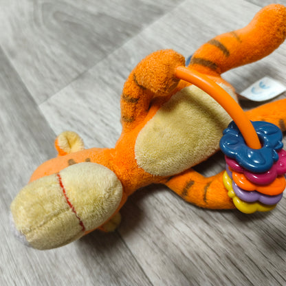 Disney Baby Tigger Plush Activity Ring Toy Winnie The Pooh Soft Rattle