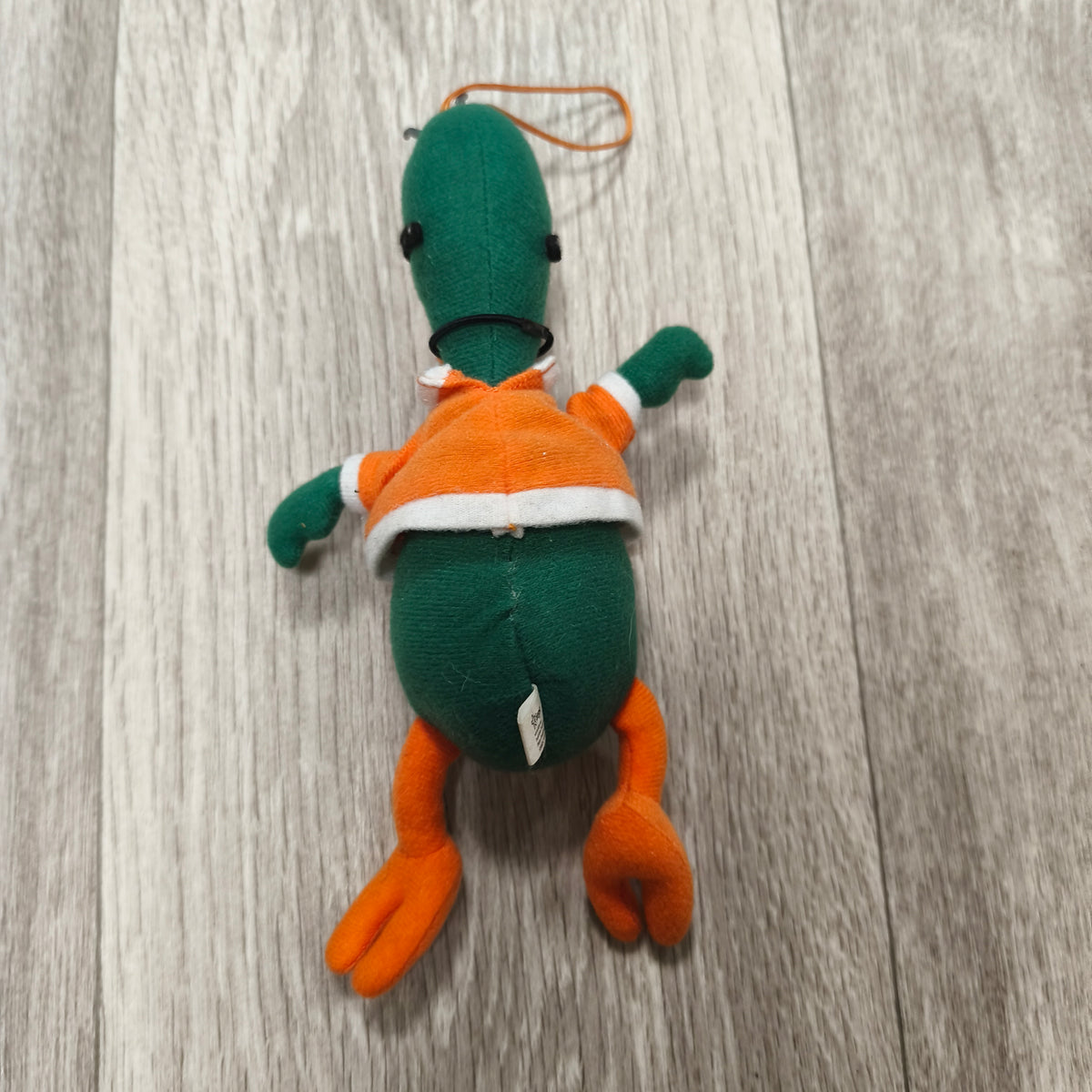Netherlands Bird Mascot Plush Keychain Charm IEPC Orange Green Figure