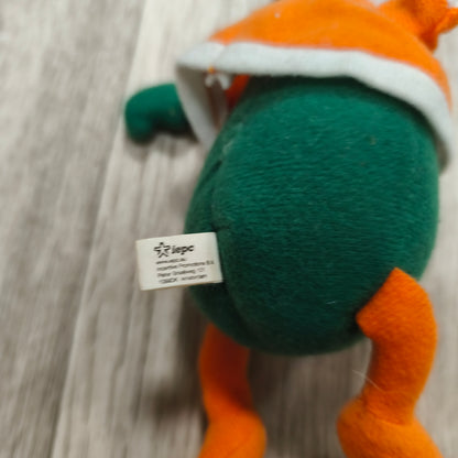 Netherlands Bird Mascot Plush Keychain Charm IEPC Orange Green Figure