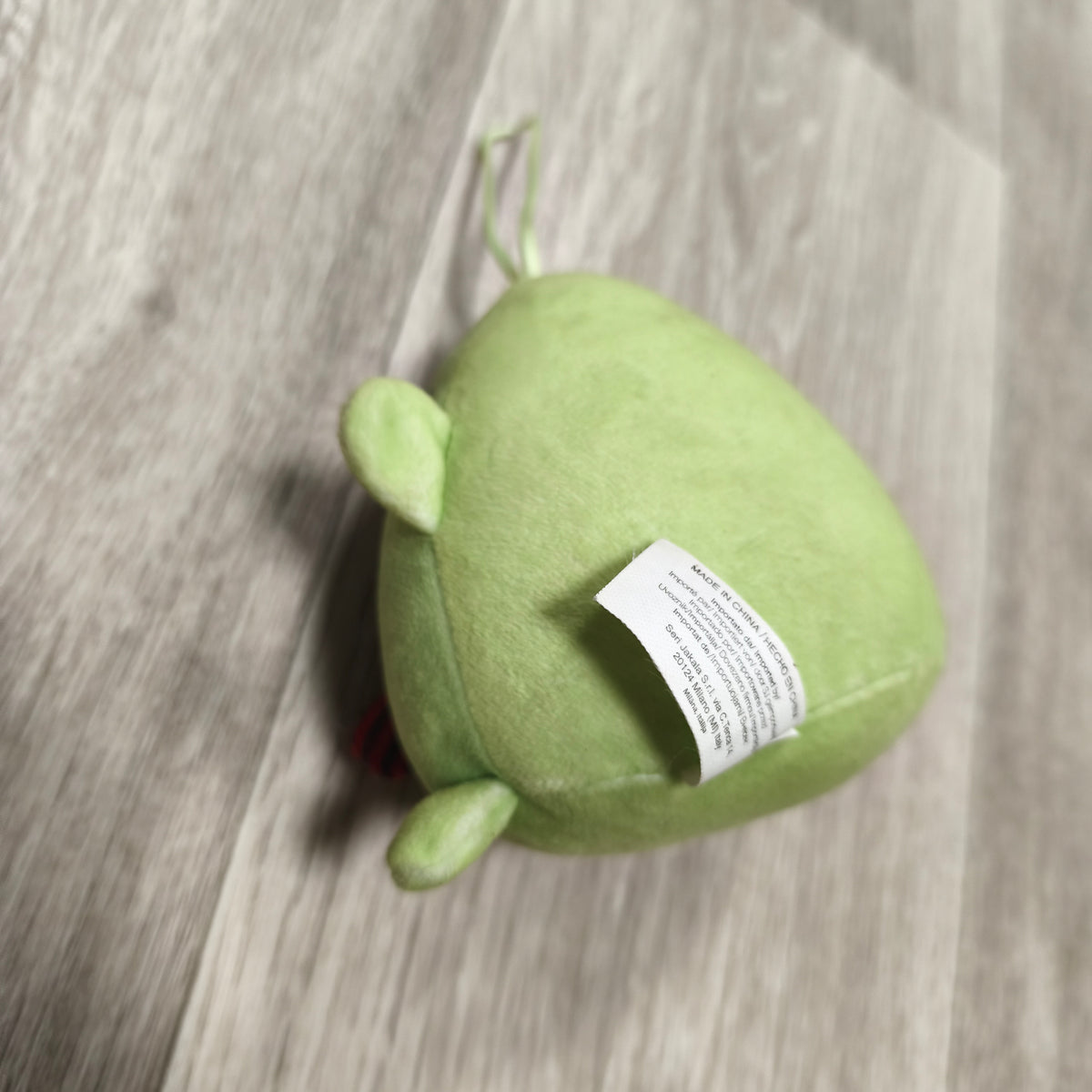 Lovely Monsters Green Alien Monster Plush Toy Stuffed Animal Hanging Loop