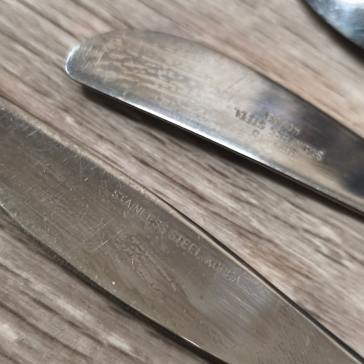 Viners Stainless Steel Korea Children Vintage Cutlery Flatware Set Teddy Bear