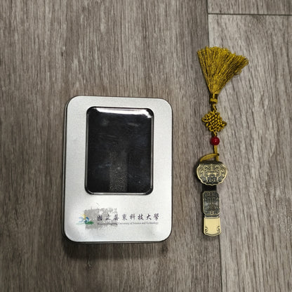 Chinese Style Brass Metal USB Flash Drive 32GB (29.2GB) NPUST Taiwan Tassel Tin