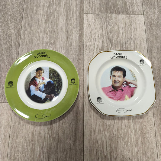 2x Daniel O'Donnell Collector Plates Royal Heritage Staffordshire Fine China