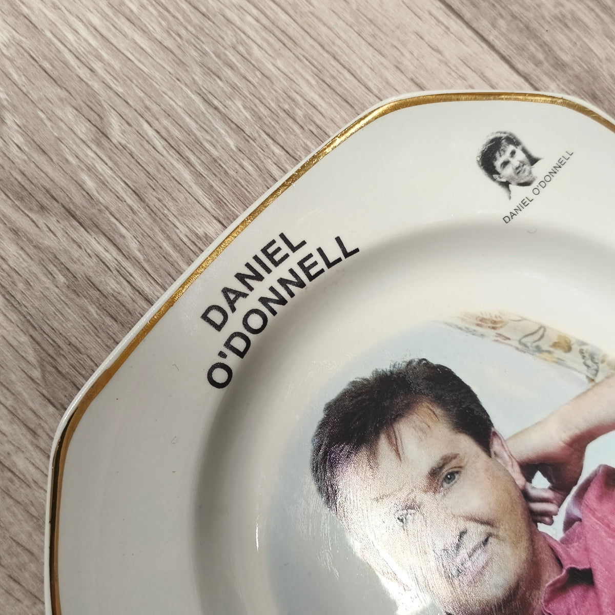 2x Daniel O'Donnell Collector Plates Royal Heritage Staffordshire Fine China