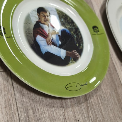 2x Daniel O'Donnell Collector Plates Royal Heritage Staffordshire Fine China