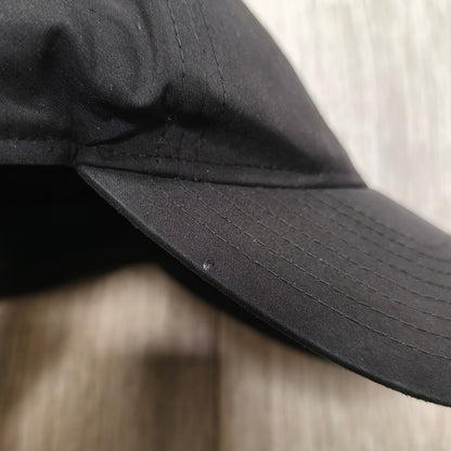 Adidas Mens Black Baseball Cap Hat Embroidered Logo Adjustable Strapback Sport